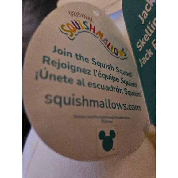 NEW 2024 Squishmallows 20" Jumbo Jack Skellington Nightmare Before Chris… - Picture 11 of 12